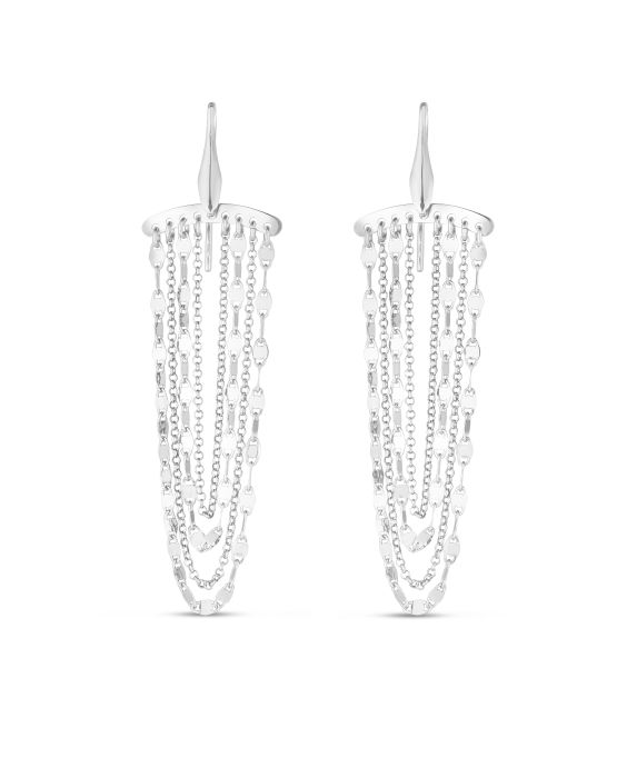 Sterling Silver Chandelier Earrings