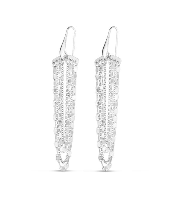 Sterling Silver Chandelier Earrings