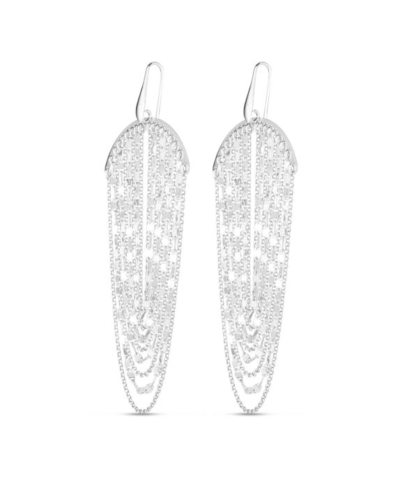 Sterling Silver Chandelier Earrings