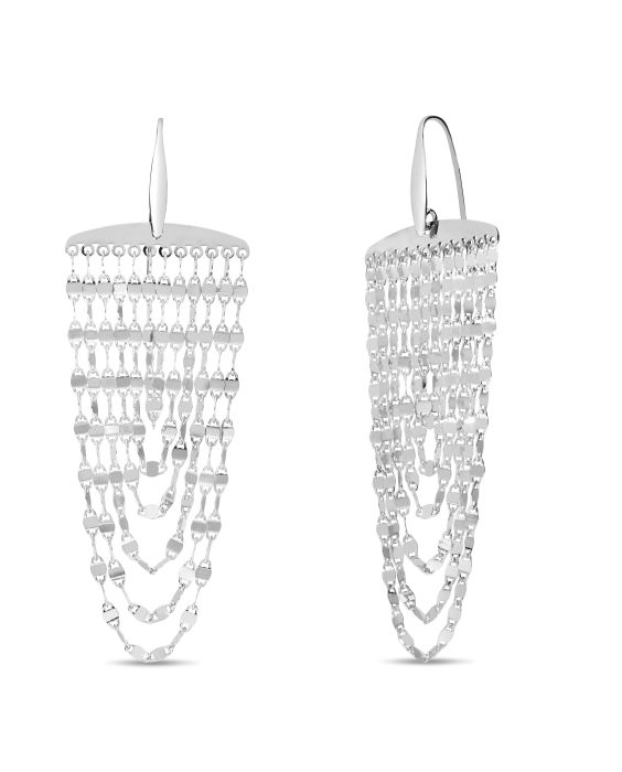 Sterling Silver Chandelier Earrings