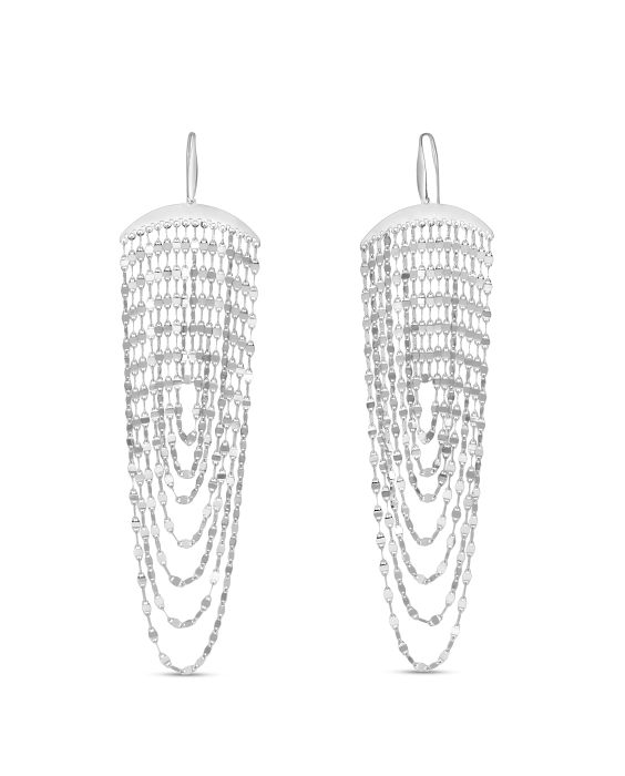 Sterling Silver Chandelier Earrings