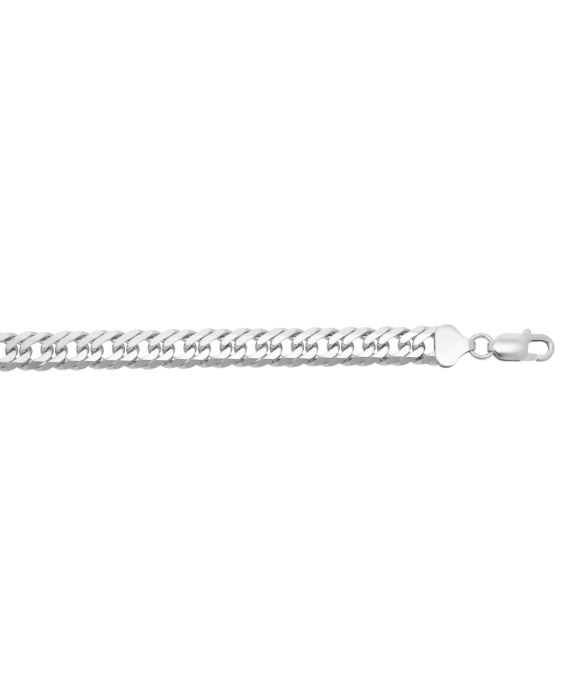 Silver 9.3mm Miami Cuban Chain