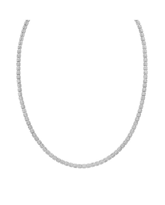 Silver 3.8mm Ice Barrel Chain