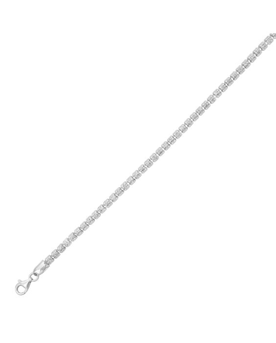 Silver 3.8mm Ice Barrel Chain