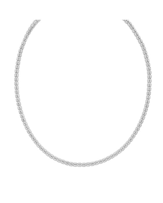 Silver 4mm Ice Barrel Chain