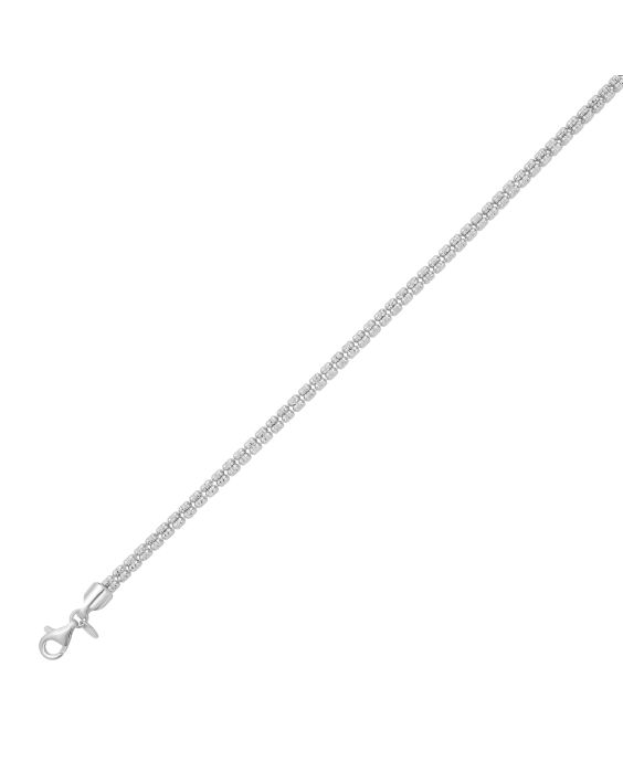 Silver 4mm Ice Barrel Chain