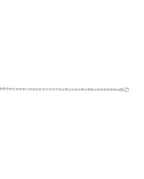 Sterling Silver 3mm Moon-cut Bead Chain