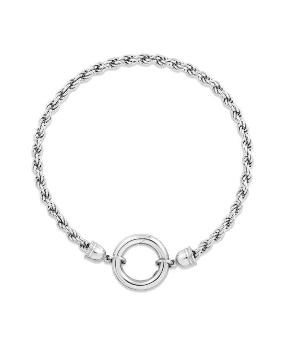 Fancy Push Lock Rope Chain