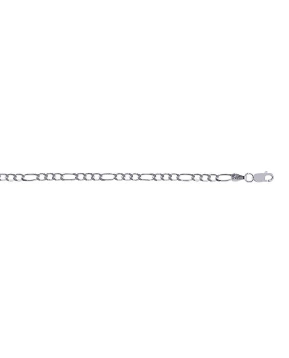 Silver 3mm Figaro Chain 