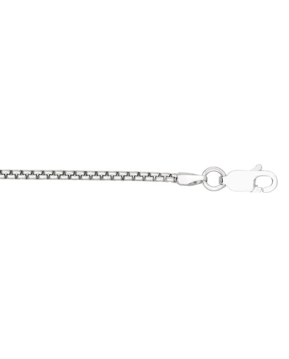 Silver 1.8mm Round Box Chain