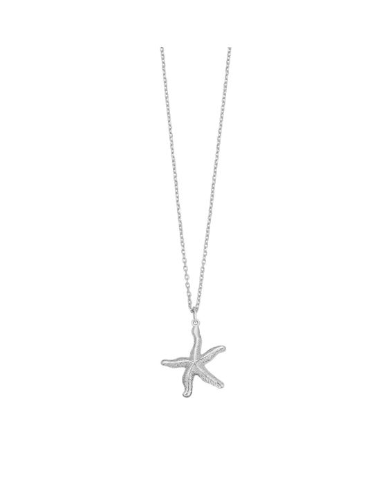 Silver Starfish Pendant