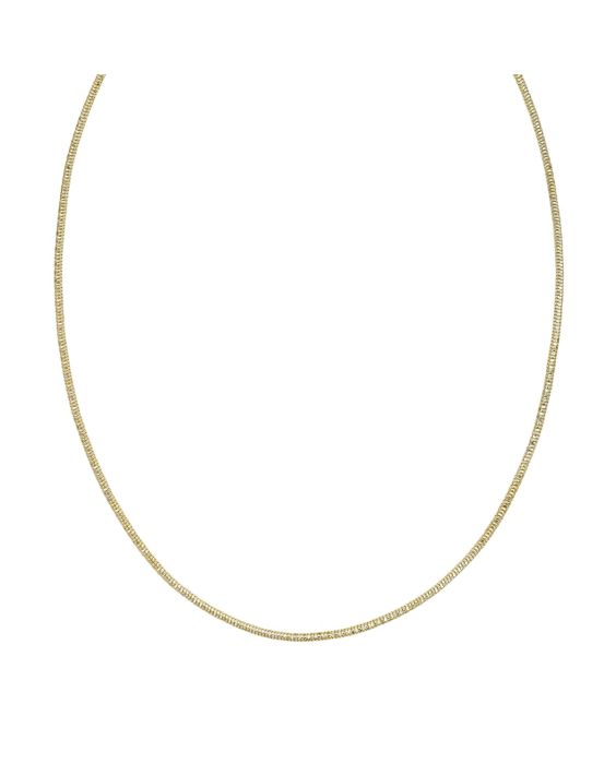 Gold Over Silver 1.9mm Sparkle Snake Chain