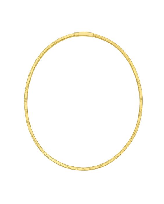 Gold Over Silver Cubogas Chain