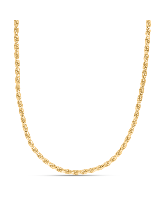 Silver Plated 4.4mm Royal Rope Chain