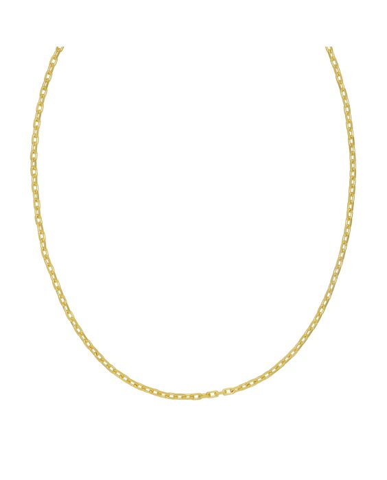 Gold Over Silver 2.8mm French Cable Chain