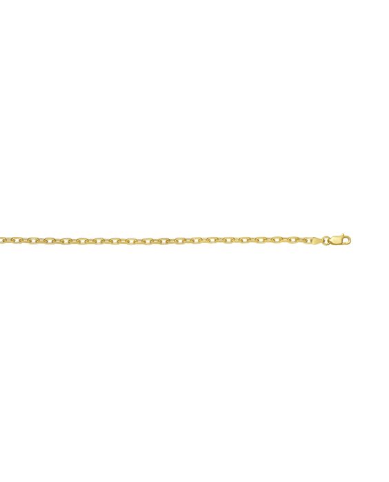 Gold Over Silver 2.8mm French Cable Chain