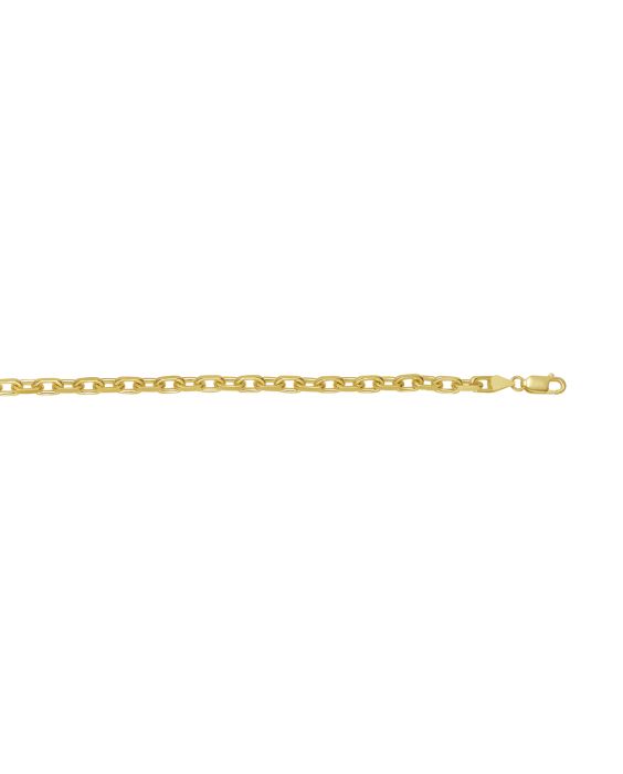 Gold Over Silver 5mm French Cable Chain