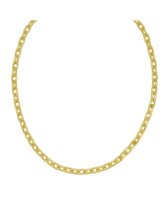 Gold Over Silver 5.6mm French Cable Chain