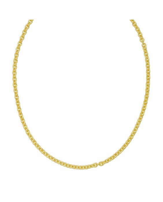 Gold Over Silver 4.7mm Rolo Chain