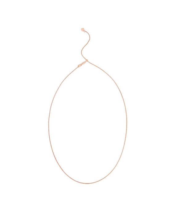 14K Gold Popcorn Adjustable Chain