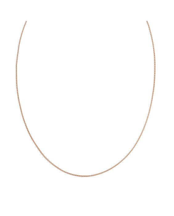 14K Gold Popcorn Adjustable Chain