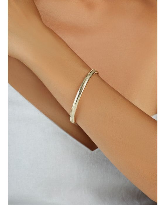 14K Medium Stretch Mesh Bracelet
