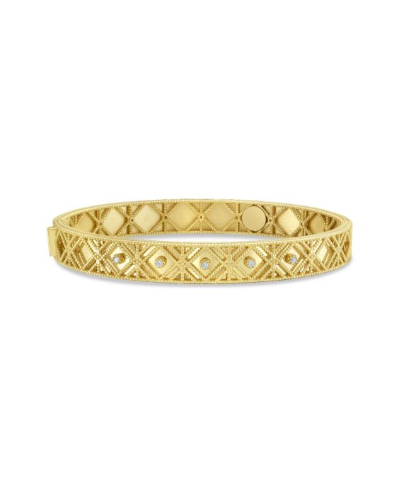 14K Diamond Vann&egrave;rie Bracelet