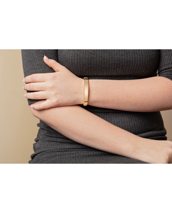 14K 10mm Classic Bangle