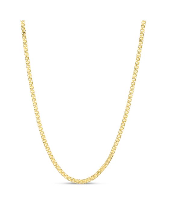 14K 2.5mm Bismark Chain