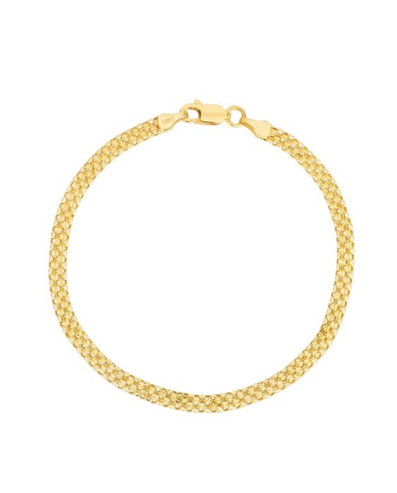 14K 3.5mm Bismark Chain