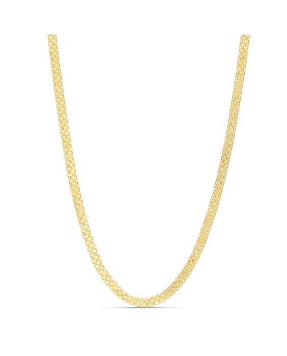14K 3.5mm Bismark Chain