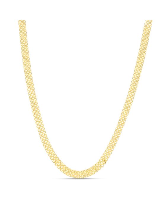 14K 4.7mm Bismark Chain