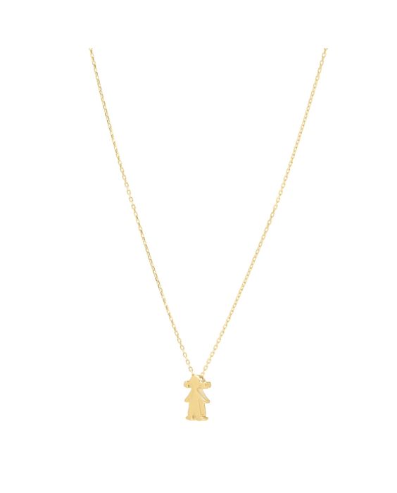 14K Girl Necklace