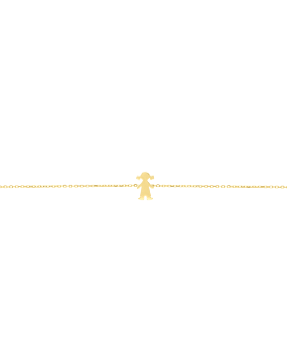 14K Girl Bracelet