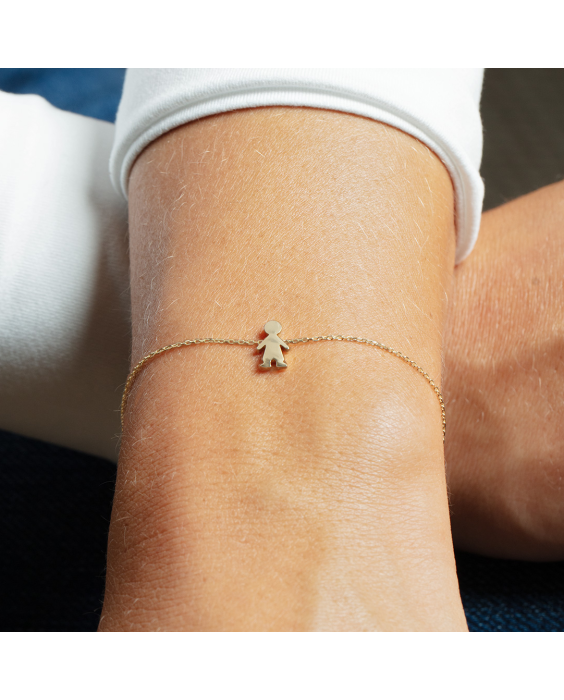 14K Boy Bracelet