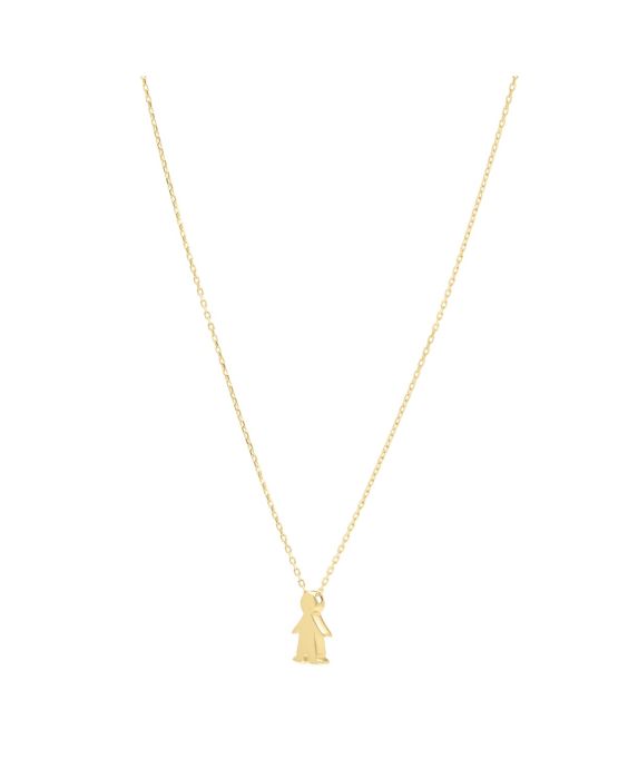 14K Boy Necklace
