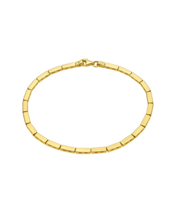 14K Yellow Brick Chain