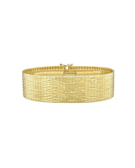 14K Bold Glacier Bracelet