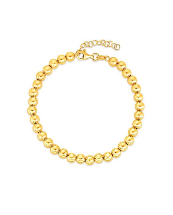 14K Gold 5mm Bead Chain