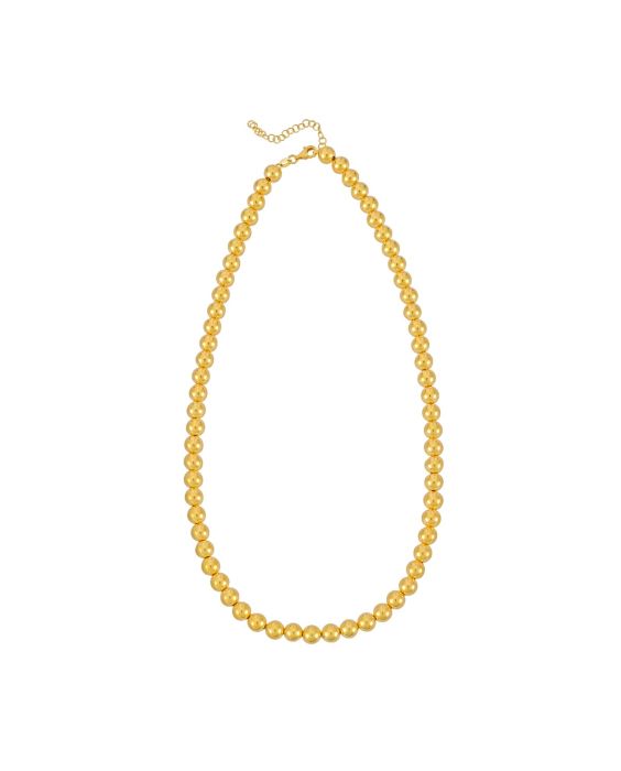 14K Gold Graduated Statement Pallina Necklace