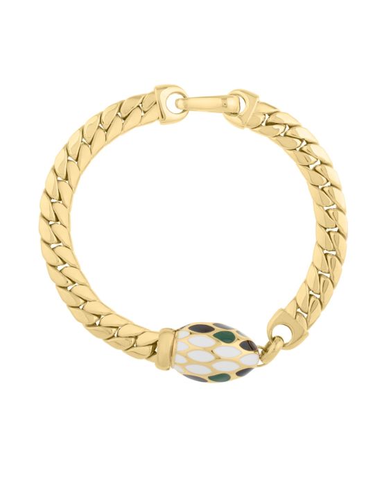 14K Le Serpent Curb Link Bracelet
