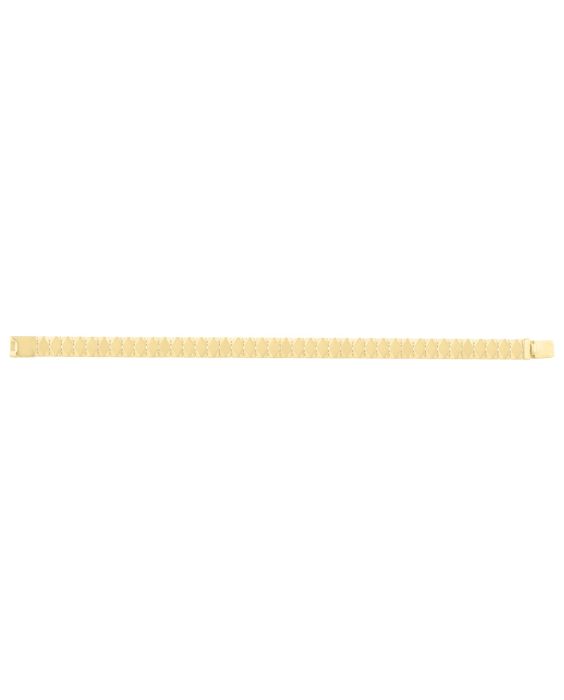 14K Diamond-Shaped Tile Length Bracelet