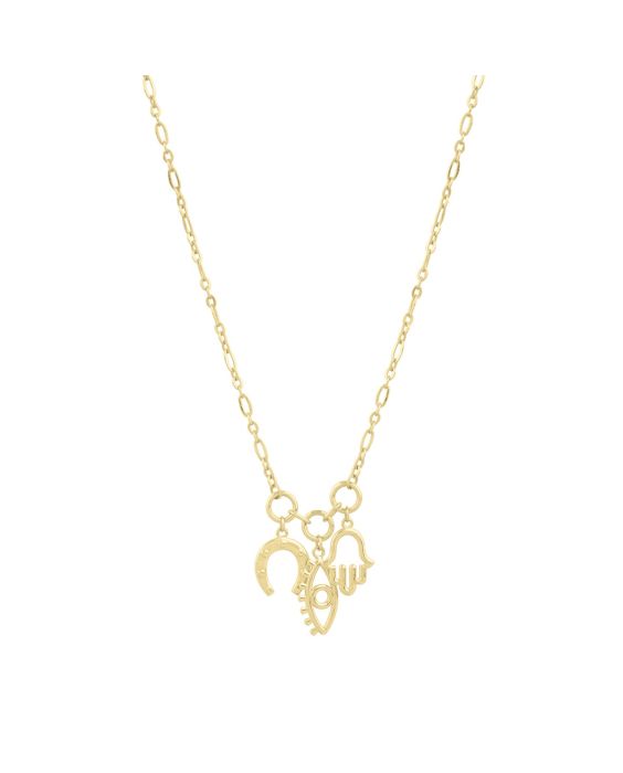 14K Lucky Charms Necklace