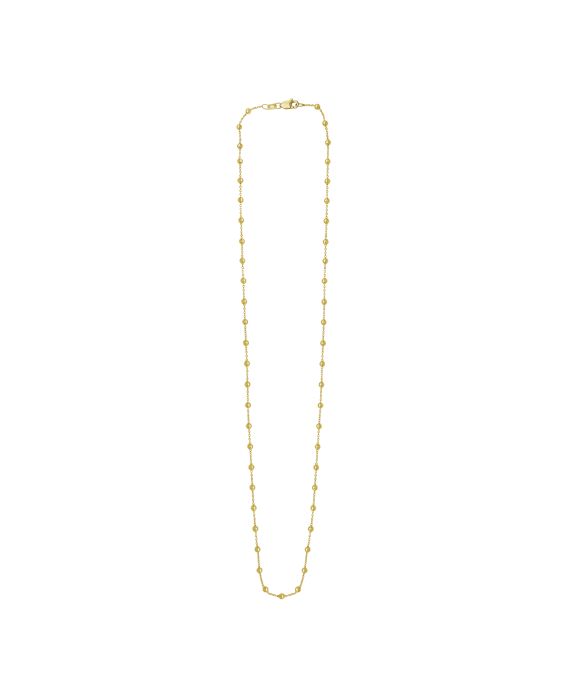 14K Layering Saturn Bead Necklace