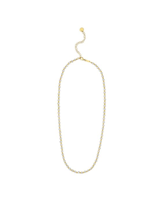 14K & Pearl Bead Chain