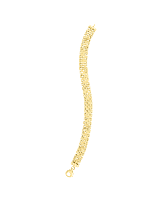 14K Faceted Panther Chain