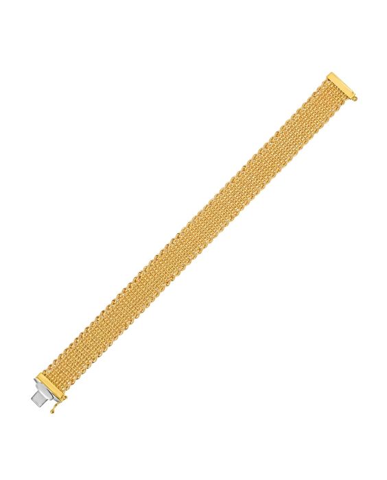14K Gold Cleopatra Bracelet