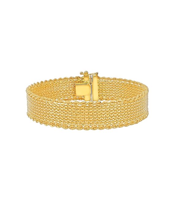 14K Gold Cleopatra Bracelet