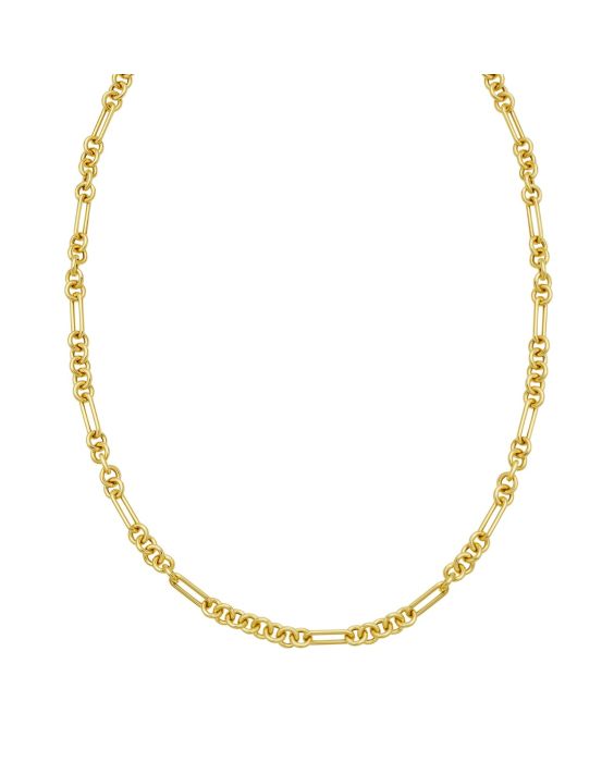 14K Five &amp; One Paperclip Link Chain