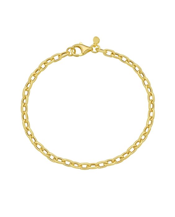 14K 3.3mm Charm Links Chain